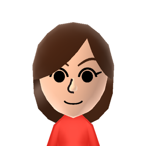 デフォルト Mii character: A Mii from Karaoke JOYSOUND for Nintendo Switch