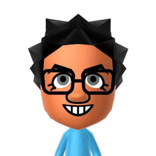乩买乱乳乾了予争事二 Mii character: This is a Mii for testing Mii nicknames.