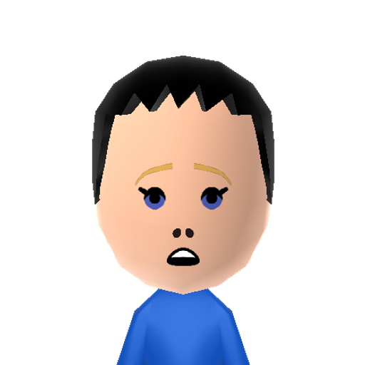 no name Mii character: A Mii from Dillon's Dead-Heat Breakers