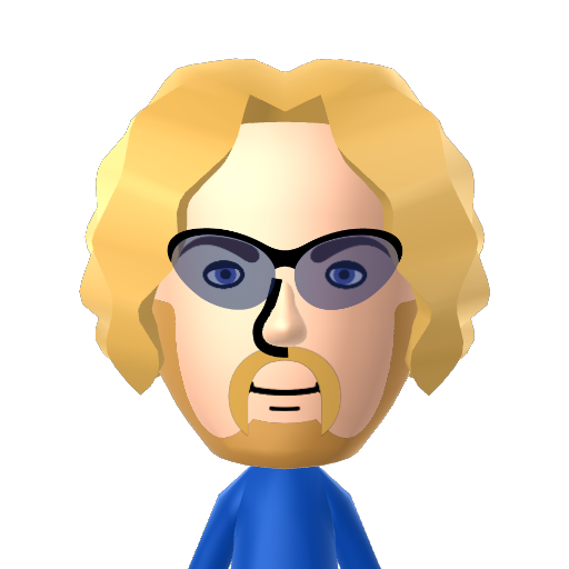 Deane Mii character: from My Wii U Friend List (July 2017) [@AwesomeGamerland]
