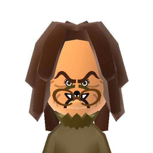 Predator Mii character preview