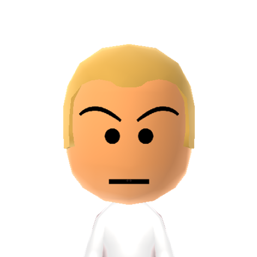 Zane Mii character: The white ninja of ice from LEGO Ninjago.