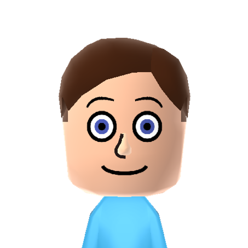 Jeff Mii character: The germophobic, neat, clean kid and Clarence's and Sumo's best friend. From the series "Clarence".