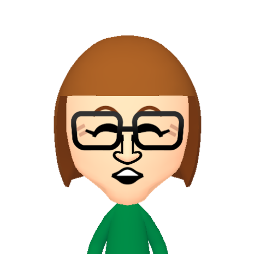 no name Mii character: This Mii is from the Switch SDK as a SampleDB Mii.
