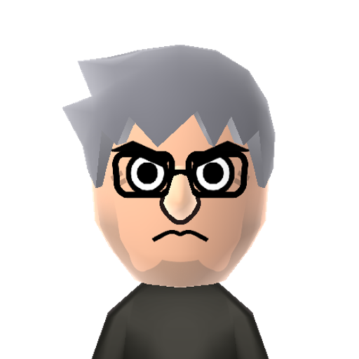 Stan Mii character preview