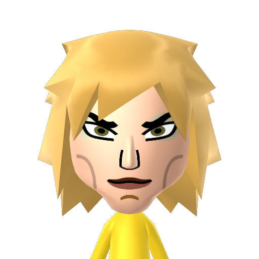 DIO Brando Mii character: These are extracted and derived from the Mii Central Miis from the 3DS Miitopia.