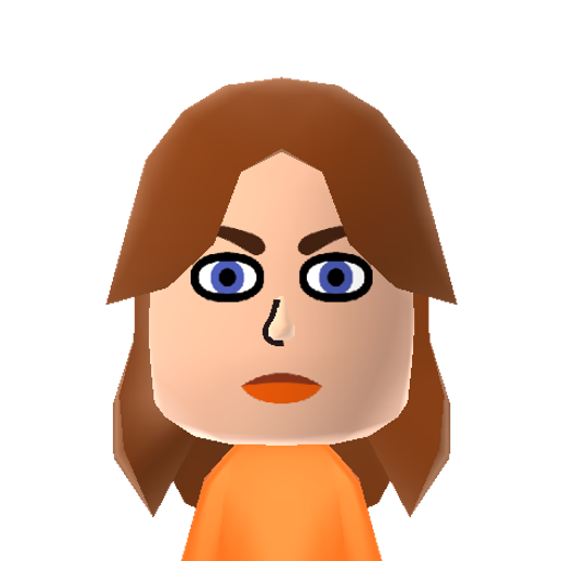 Bones Mii character: Character from the TV show Bones, aka Temperance Brennan, played by Emily Deschanel.