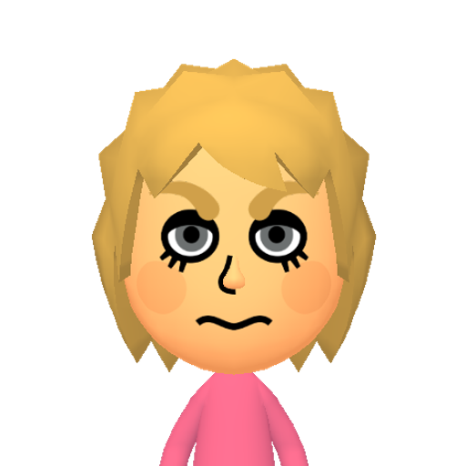 no name Mii character: This Mii is from the Switch SDK as a SampleDB Mii.