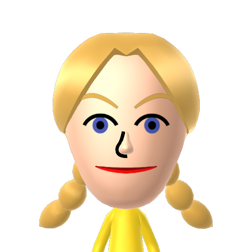 Elisa Mii character: These are extracted and derived from the Mii Central Miis from the 3DS Miitopia.
