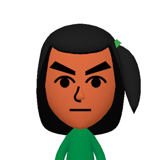 no name Mii character: This Mii is from the Switch SDK as a SampleDB Mii.
