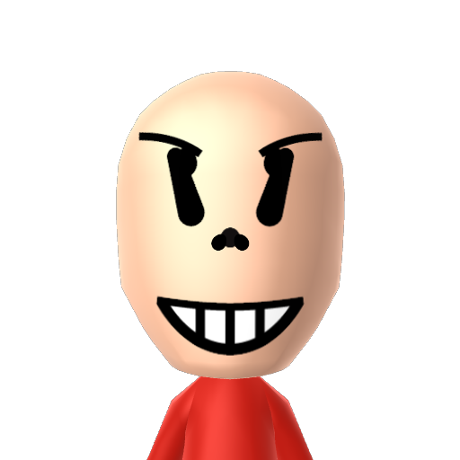 ? Mii character: A Mii uploaded to Check Mii Out Channel (WiiLInk)