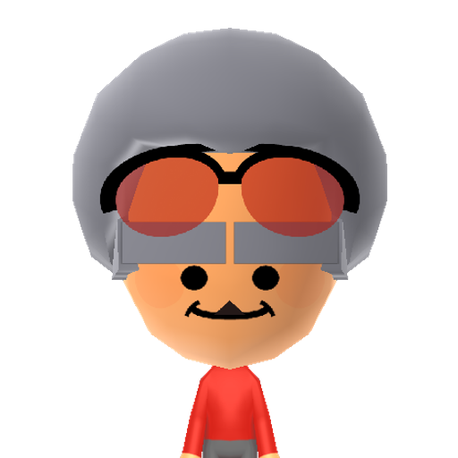 tode Mii character: Character from Mario Brothers.