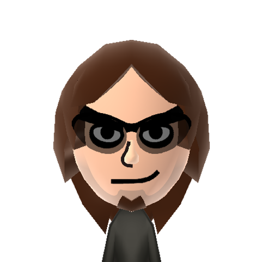 Darkglow Mii character: A Mii from Wii Sports Anarchy, a mod for Wii Sports