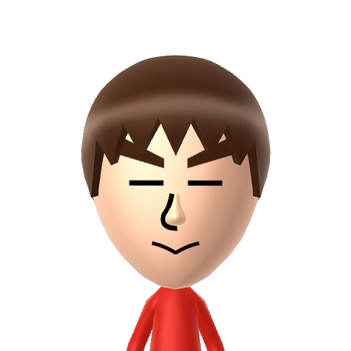 ? Mii character: A Mii uploaded to Check Mii Out Channel (WiiLInk)