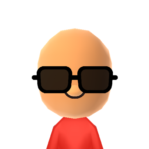 Robo Mii character: The older and taller of the partners in crime in the "Bonanza Bros." video game.