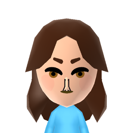 Strange_Bea Mii character: Breath of the Wild uses an extended Mii format, commonly referred to as a UMii. This is a Mii extracted in UMii format, with a scripted conversion to CHARINFO (a more normalized Mii format).