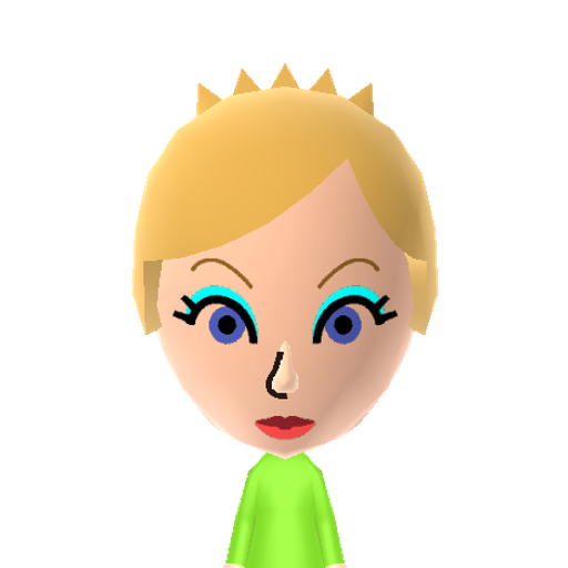 Tinkerbell Mii character: From Walt Disney's 1953 animated movie "Peter Pan"