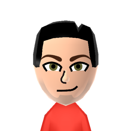 Paul Rudd Mii character: A funny movie actor. He stars in the movies "This is 40", "Marvel's Ant-Man", "Role Models", and "Captain America: Civil War".