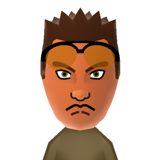 Reyn Mii character: Shulk's best friend in "Xenoblade Chronicles".