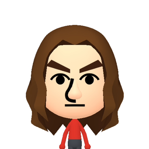 name12 Mii character: This Mii is from the Switch SDK as a SampleDB Mii.
