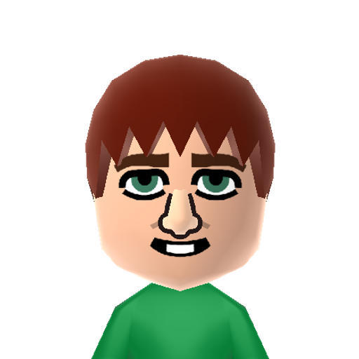 quasimodo Mii character: The deformed bellringer with a heart of gold from Disney's "The Hunchback of Notre Dame".