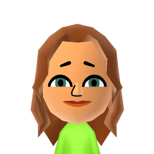 Izzy Mii character preview