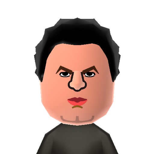J. Garlin Mii character: Comedian and actor best known for his role as "Jeff Greene", Larry David's agent and friend in TV comedy "Curb Your Enthusiasm".