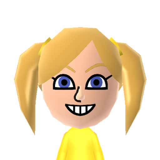 sunshine Mii character: From the series Mr Men and Little Miss