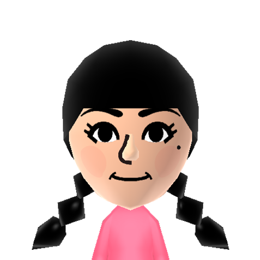 きのした Mii character: A Mii from NMB48