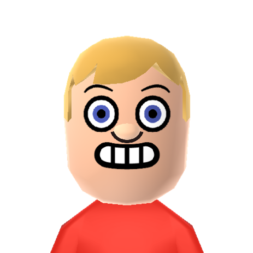 Justin Mii character preview
