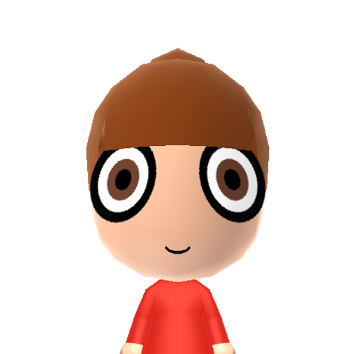 Blossom Mii character: The commander/leader of the Powerpuff Girls.
