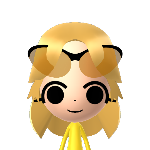 ? Mii character: A Mii uploaded to Check Mii Out Channel (WiiLInk)