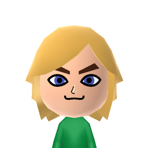 Toon Link Mii character preview