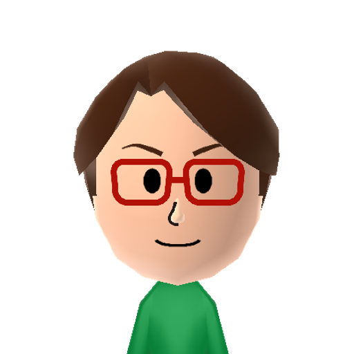 Truman Mii character preview