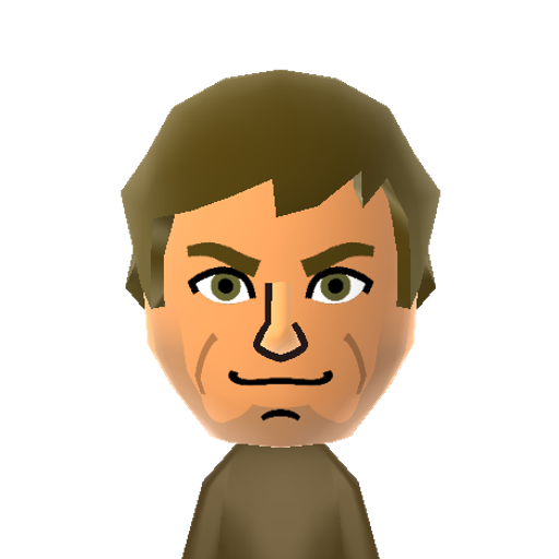 Dexter Mii character preview