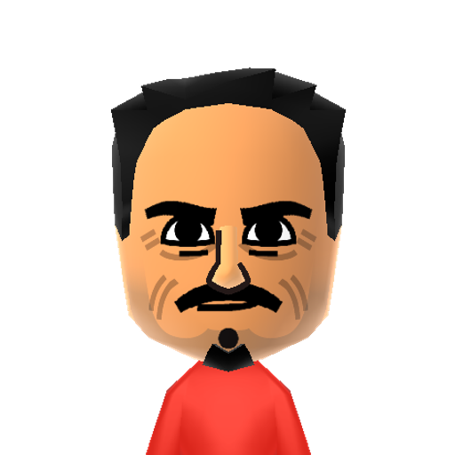 Tony Stark Mii character: AKA Iron Man. Genius, billionaire, playboy philanthropist, and member of the Avengers. Played by Robert Downey Jr.