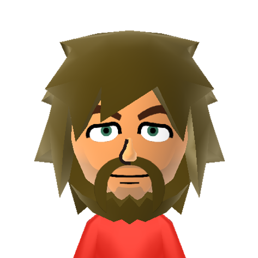 D.Bryan Mii character: WWE superstar who has been wrestling for over 13 years.