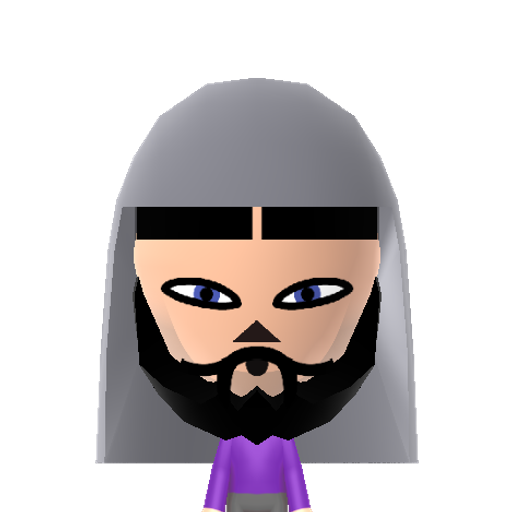 Shredder Mii character preview