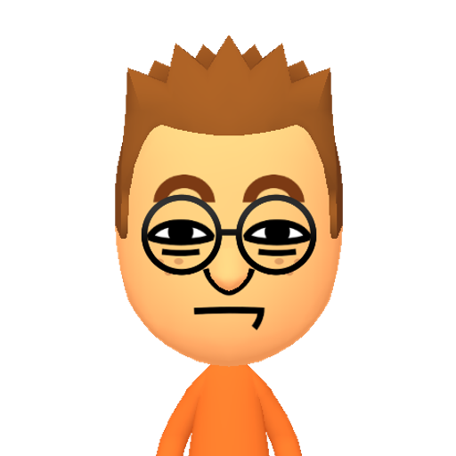 no name Mii character: This Mii is from the Switch SDK as a SampleDB Mii.
