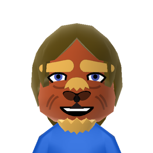 Beast Mii character preview