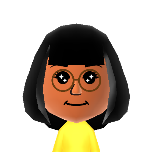 Heather Mii character preview