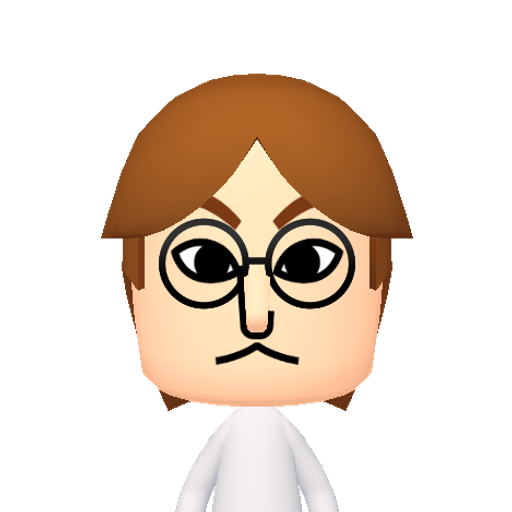 no name Mii character: This Mii is from the Switch SDK as a SampleDB Mii.