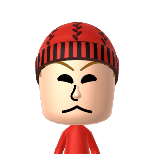 Mii Mii character: a Mii from And-Kensaku