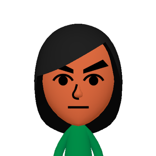 no name Mii character: This Mii is from the Switch SDK as a SampleDB Mii.