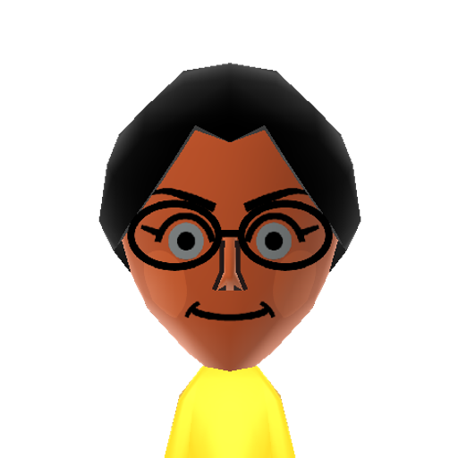 NINTENDO Mii character: a Default WaraWara Plaza Mii