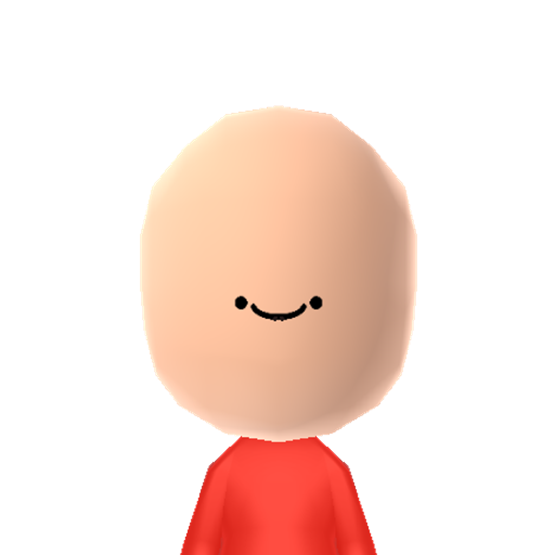 :) Mii character: This is a Mii uploaded for the 3DS version and distributed by Mii Central for both the 3DS and Switch versions of Miitopia.