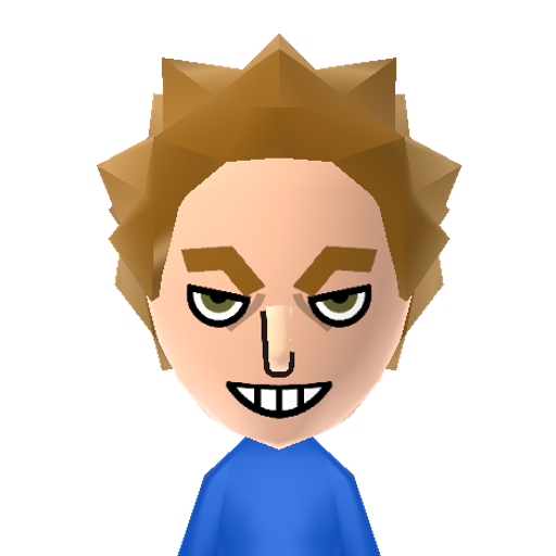 GO☆RO Mii character: A Mii from Dillon's Dead-Heat Breakers, goes by “Goro” in-game