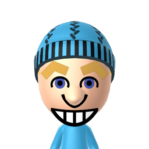 jack Mii character: A Mii from my childhood Wii.