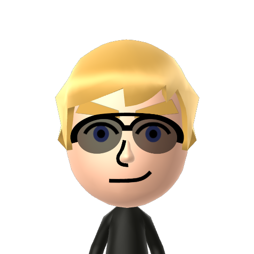 Jake Mii character: from My Wii U Friend List (July 2017) [@AwesomeGamerland]