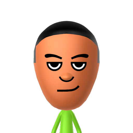 Hewan Mii character: A Guest Mii from Punch-Out!!